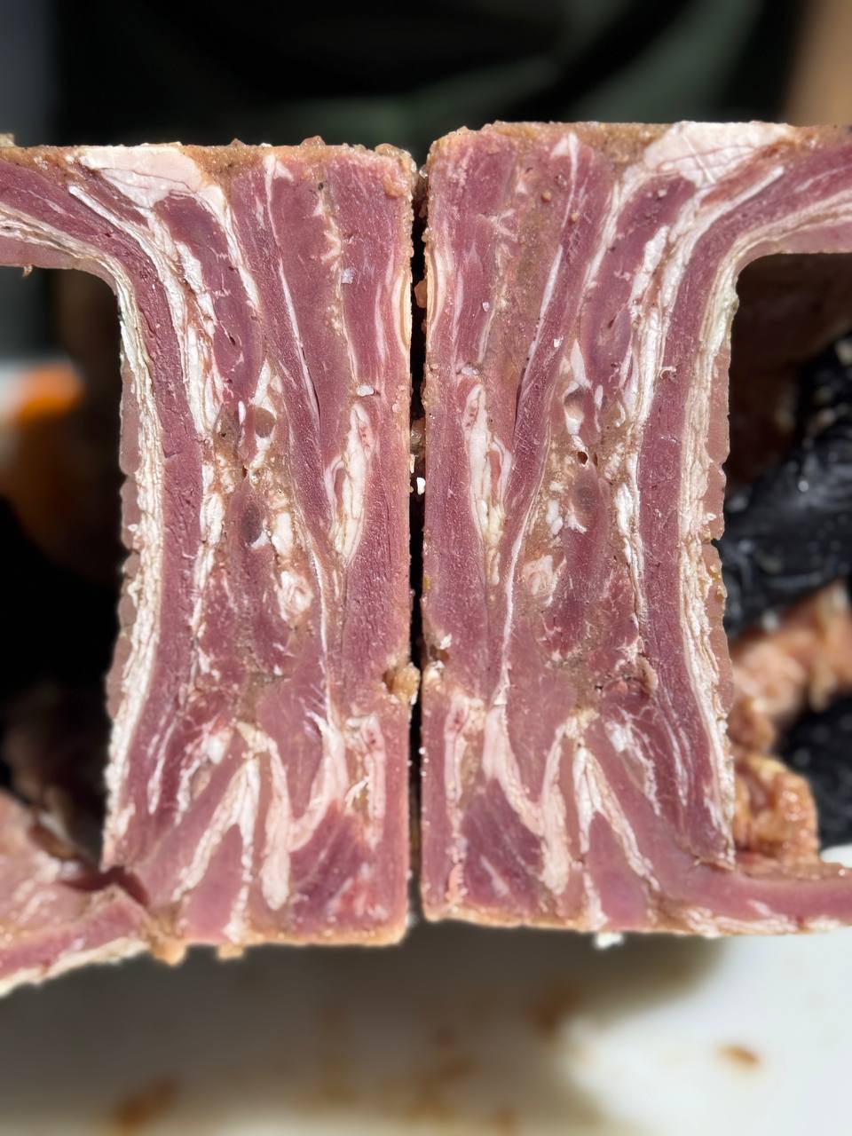 بیکن گوشت  گوساله